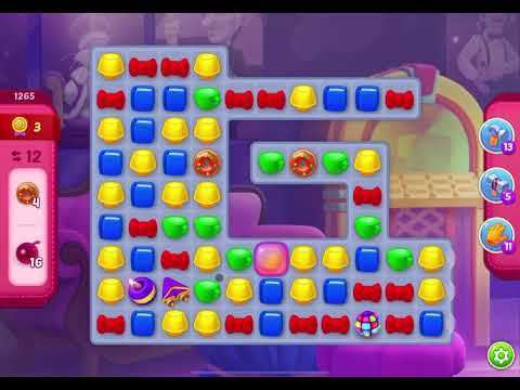 HomeScapes Level 1265 no boosters (20 moves)