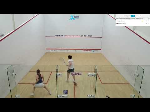 Lucy Beecroft - Lauren Baltayan (England vs France) - ESF European Team Squash Championships 2023