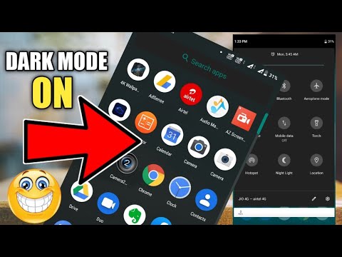 how to enable dark mode in asus zenfone max pro m1