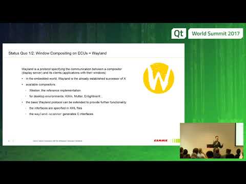 QtWS17 - Device Tailored Compositors with QtWayland, Andreas Cord-Landwehr, CLAAS E-Systems