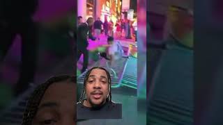 Compton Rapper AD ex no jumper host on video getting whooped in front of of the club by white boy💭