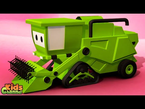 Kombajn Bajki dla Przedszkolaków + Więcej Filmów o Pojazdach