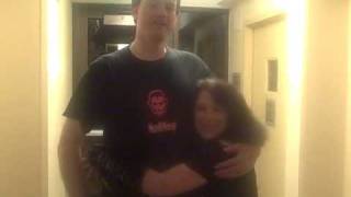 Tall and Short Person Contrast: Me: 5' 1" and My friend : 6' 8" !!