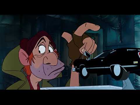 Disney Oliver And The Company (1988) Mr Skyes Hurts Carlo