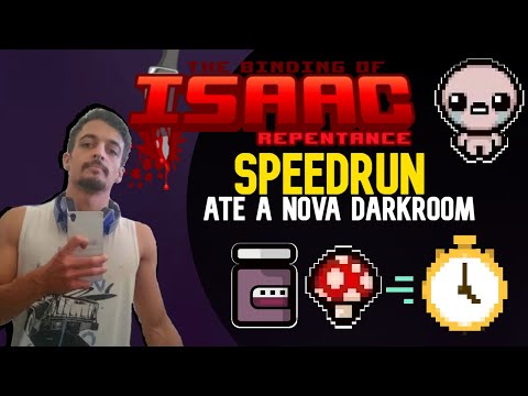 SPEEDRUN ATÉ A NOVA DARK ROOM!! - The Binding of Isaac: Repentance