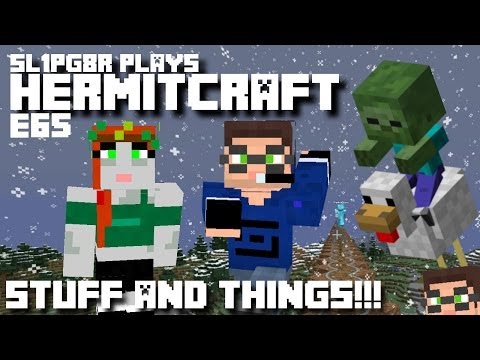 Minecraft Hermitcraft LP E65 - Stuff and Things w/ ZombieCleo! ( Let's Play )