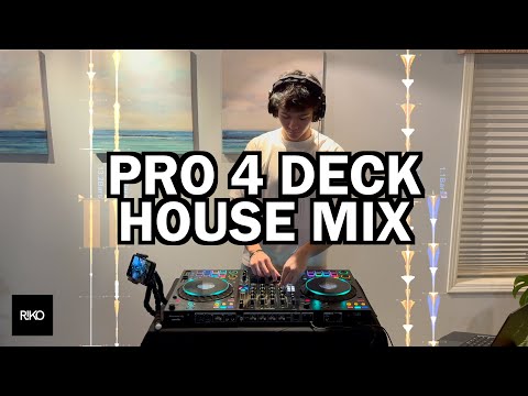CREATIVE 4 DECK HOUSE MIX ON THE FLX-10 (STEMS) 💥