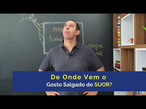 Why does sweat taste salty?