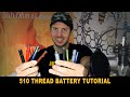 510 Thread Battery Tutorial. Comparison of vape pen style 510 cart batteries all types & features.