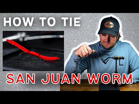 San Juan Worm — How to Tie Step by Step | Beginner Friendly Fly Tying Tutorial