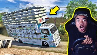 Download lagu HAMPIR GELIMPANG!! WAHYU ABADI 02 TURUN KELOK 44 OLENG - ETS2 mp3