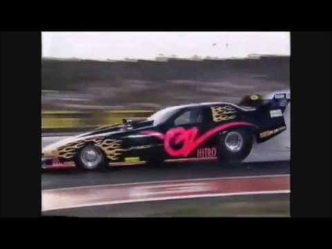 Keith Agius and Darren Carter Funny Car Crash - Calder Park Raceway