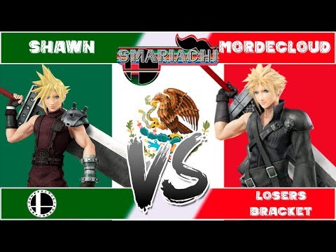 SMARIACHI WII U -  SHAWN(CLOUD) VS  MORDECLOUD(CLOUD) LOSERS BRACKET PARTE 1