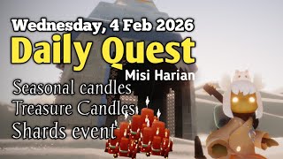 Download lagu Sky Daily Quest today - Valley of Triumph 4 feb 2026 | Sky Children of the Light | Sandwichies Ch mp3