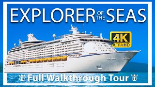 Explorer of the Seas | Full Walkthrough Ship Tour & Review | Renovated | Royal Caribbean Cruises