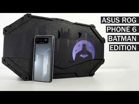 A Beast of a Gaming Phone - Unboxing Asus ROG Phone 6 Batman Edition - ASMR