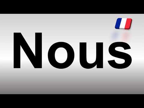 How to Pronounce Nous (French)