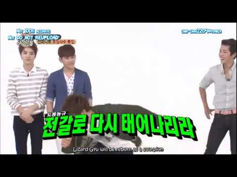 [eng] 130807 Weekly Idol Infinite Sung Gyu Solo Dance ^^