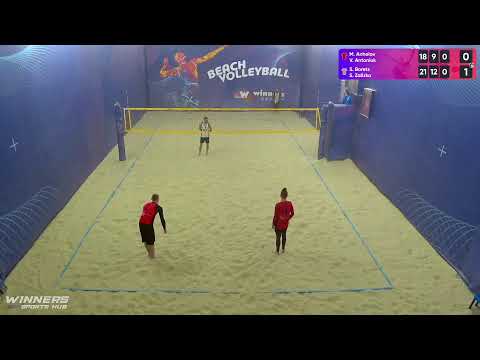 08:10 M. Anhelov / V. Antoniuk - S. Borets / S. Zalizko 16.01.2023 | Winners Beach Volleyball