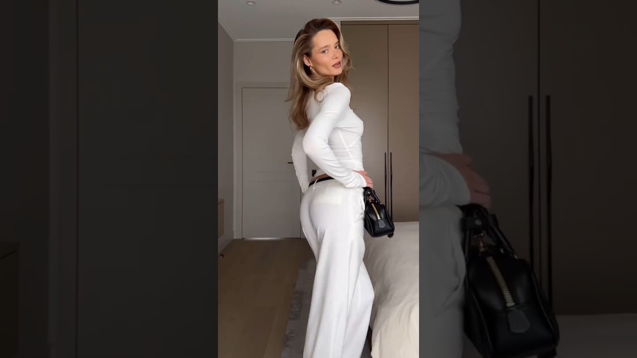 The Versatility Of White Pants ✨ 3 Chic Outfits (Effortless!) ✨ #fashiontrends #outfitideas #ootd