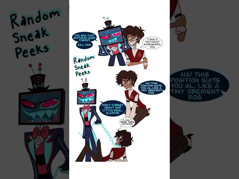 What If Human Alastor Made a Deal with Vox Instead? | Hazbin Hotel Season 2 Comic Dub