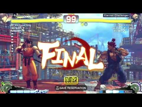SSFIV AE : GOdp LGND ( AKUMA ) vs dat_89_hype_ting