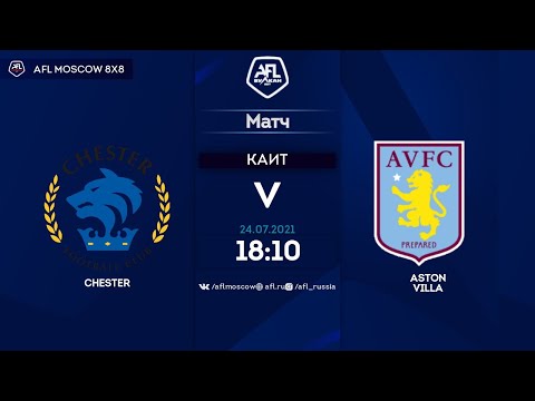 AFL21. England. League One. Day 9. Chester - Aston Villa