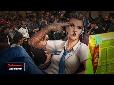 Finals | Netrunner | FFG Worlds 2015 | Timmy Wong - Dan D'Argenio