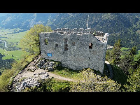 Burgruine Falkenstein - höchst gelegene Burg Deutschlands