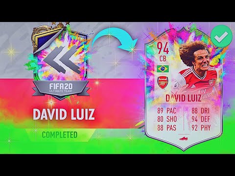 94 'SUMMER HEAT' DAVID LUIZ SBC CHEAPEST SOLUTION - #FIFA20 93 David Luiz Summer Heat SBC Cheapest