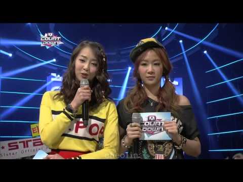 [1080p] 소유, 다솜(MC)컷 + 씨스타19 1위 수상 (130207 MCountdown)