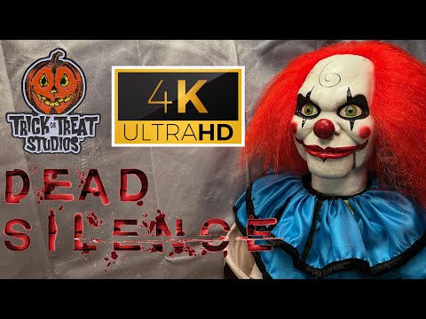 Tots Dead Silence Mary Shaw Clown Puppet Prop in 4K