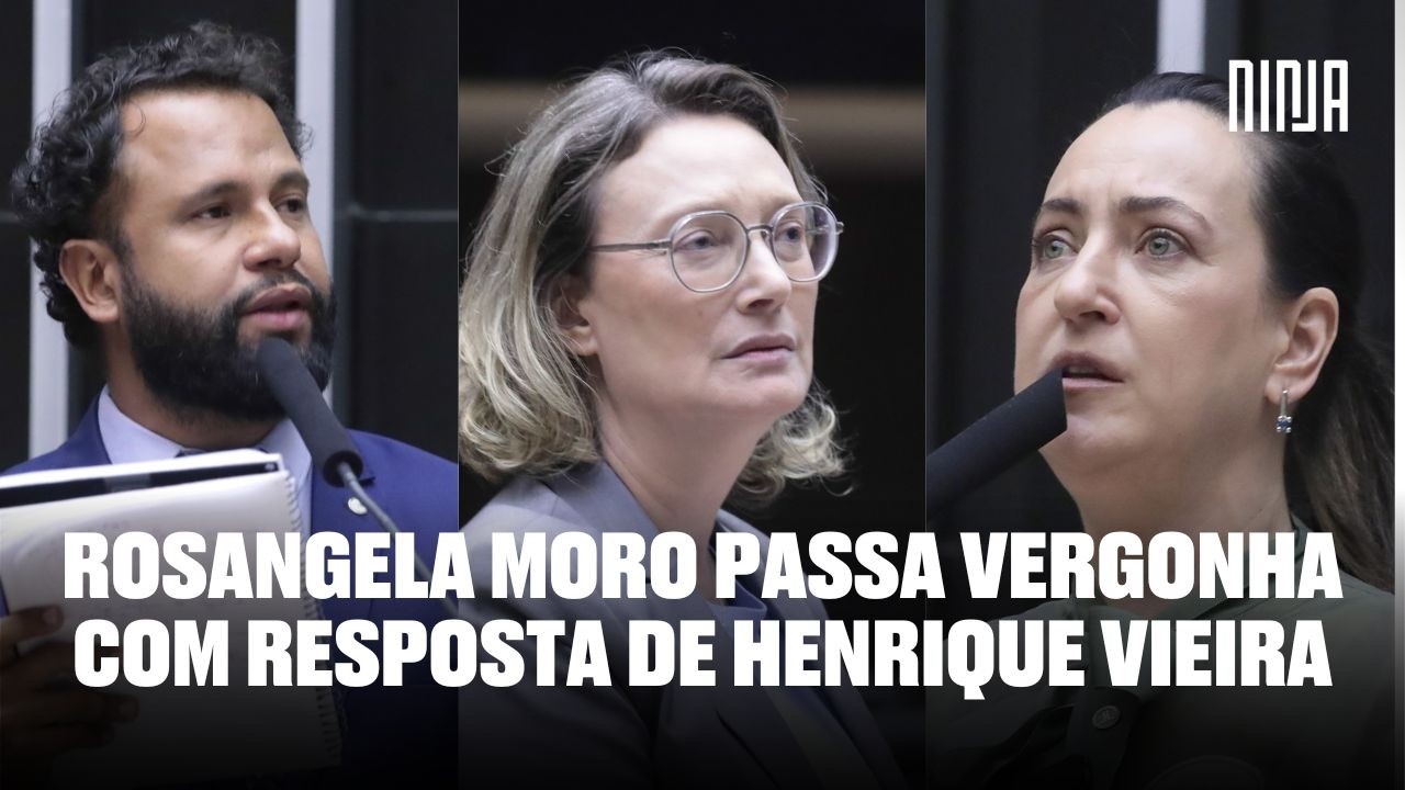 💥Rosangela Moro defende Derrite e passa muita vergonha com resposta de Pastor Henrique Vieira💥