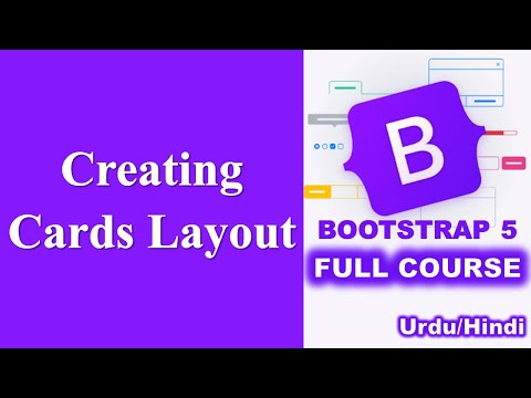 Creating Cards Layout in Bootstrap | Bootstrap Complete Course