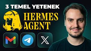 Maillerini Takip Ettir, X'te Araştırma Yaptır: Hermes Agent ile 3 Gerç