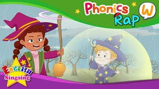 Phonics Rap W - English Rap - Educational video for Kids