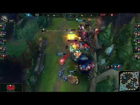 Chovy Akali "I have come to end this war" : KZ vs GRF [2019 LCK Highlight]