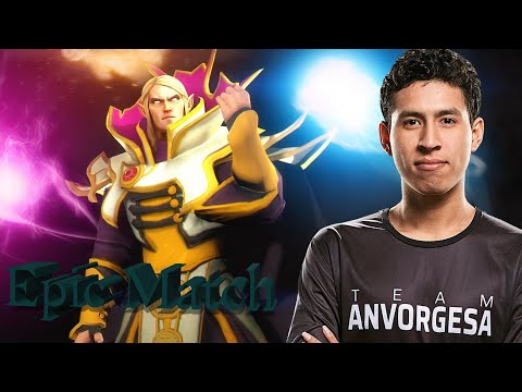 Chris Luck Invoker | Queen of Pain stunned | no escape !!!!