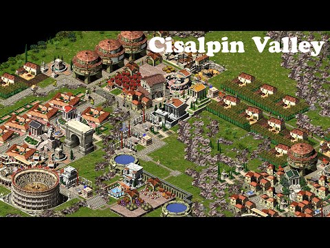Caesar III Custom Map - Cisalpine Valley by Jos_v