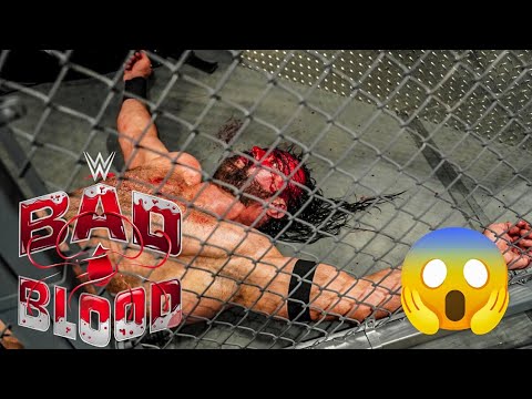 Drew McIntyre vs Cm Punk Hell In A Cell Match - Bad Blood 2024