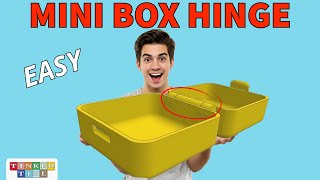 Download the video "How To Make: Box Hinge From SCRATCH Using Tinkercad For 3D Printing"