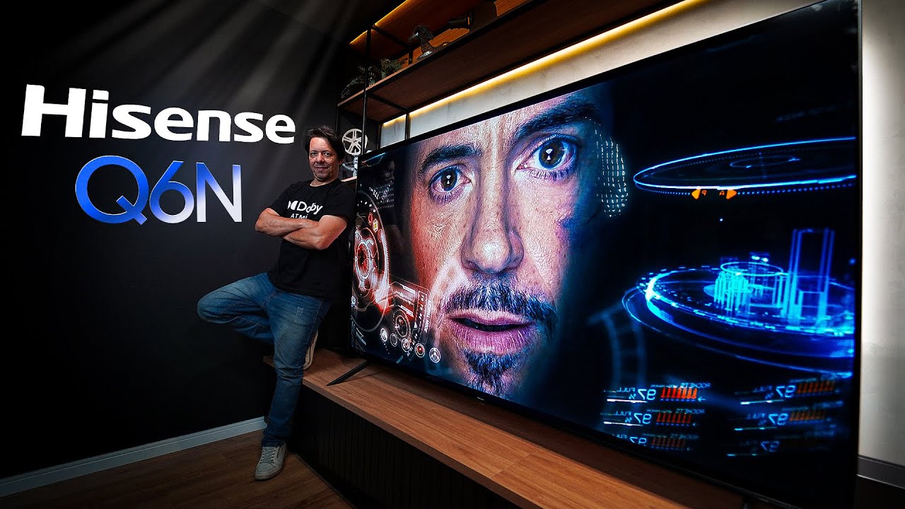 Hisense Q6N 85'' Review: Nova TV 4K com IA, Dolby Vision e 8ms
