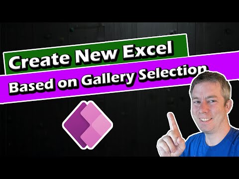 Create Brand New Excel File Based on Gallery Selection in Power Apps Create Brand New Excel File Based on Gallery Selection in Power Apps