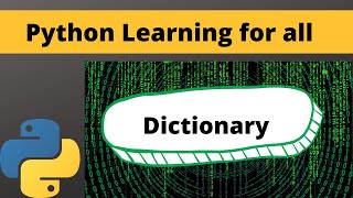 (5). Dictionary | Python