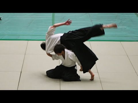 SHIRAKAWA RYUJI shihan ＆ SHIRAKAWA KATSUTOSHI shihan - 60th All Japan Aikido Demonstration (2023)