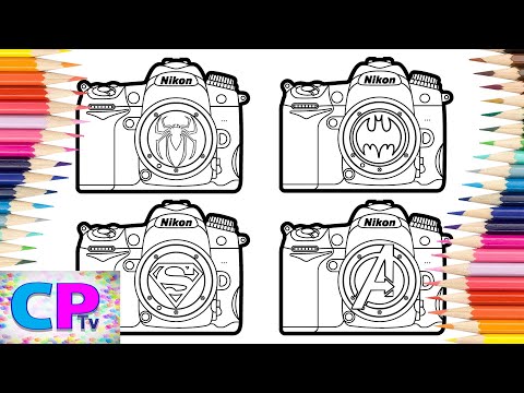 Superheroes on Nikon DSLR Coloring Pages/Spiderman/Batman/Spencer Maro - Starfire [NCS Release]
