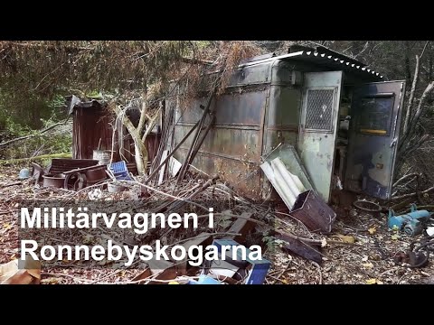 MILITÄRVAGNEN i RONNEBYSKOGARNA - 2022-09-14 - Övergivna platser i BLEKINGE