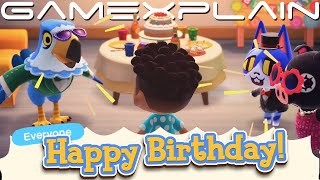 This is How Birthdays Work in Animal Crossing: New Horizons (Gameplay)