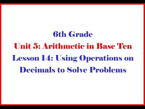 6 5 14 Grade 6 Unit 5 Lesson 14 Morgan - Open Up Resources