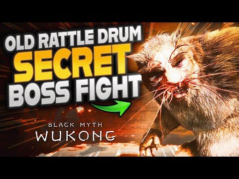 How To Find This SECRET BOSS IN CHAPTER 2! Old Rattle Drum Quest Guide Black Myth Wukong